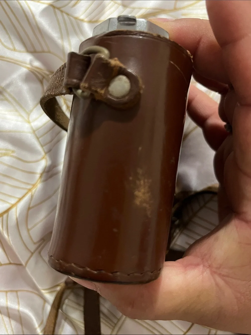 Report Vintage Folding Film Camera in Brown and Silver